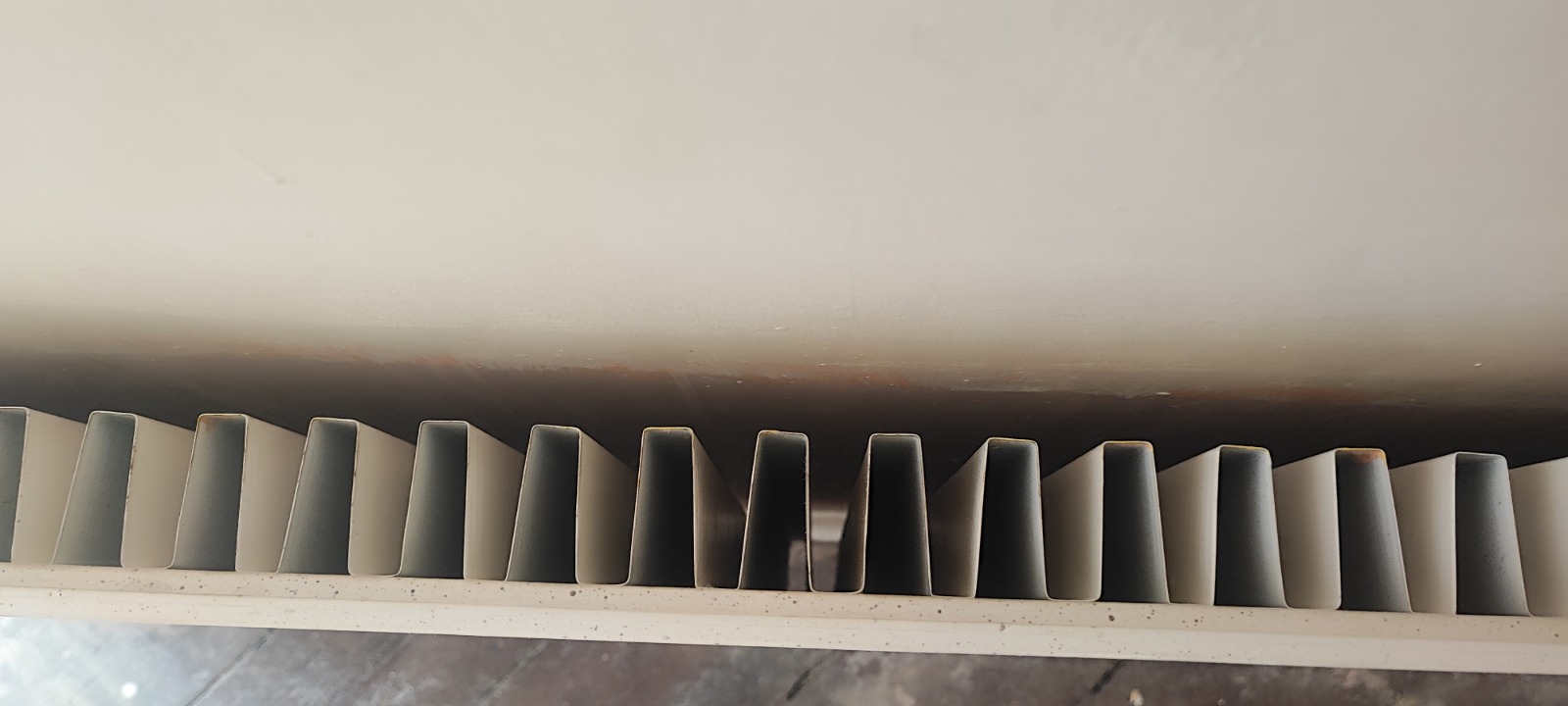 Heavy-duty shelving brackets fitted and levelled — South Wales handyman